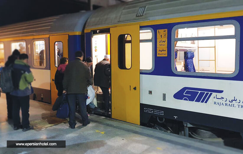 تور مشهد با قطار رجا